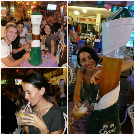 The team hit ​Khao San Road for the World Cup Final